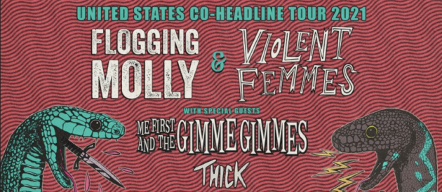 Violent Femmes Flogging Molly Tour 2021